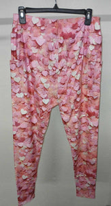 Pink Heart Full Length Legging Leggings