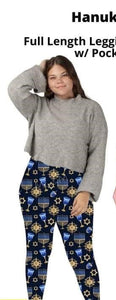 Hannuaka Hanukkah Full Length Leggings