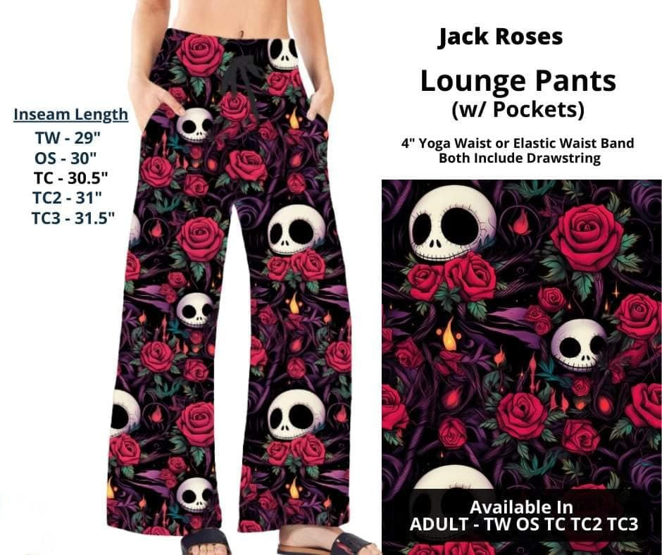 Nightmare Jack Roses Lounge Pants Pant