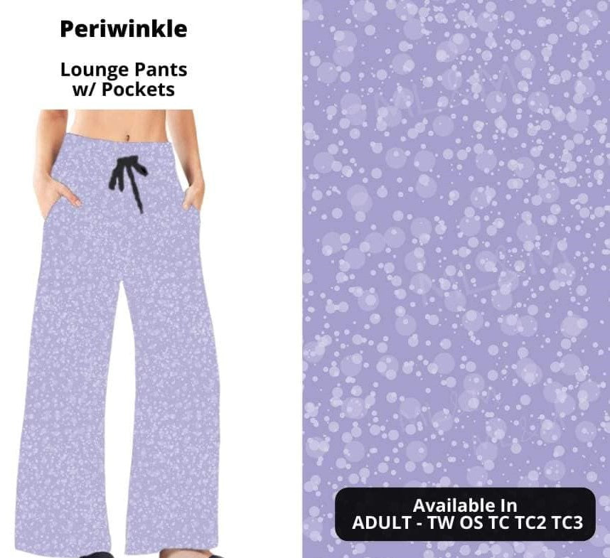 Periwinkle Lounge Pant Pants w Pockets