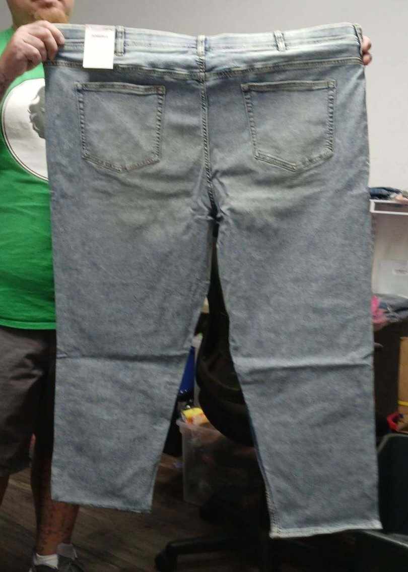 Mens Blue Jeans Jean Size 52/29