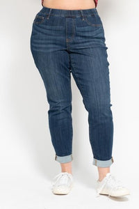 Judy Blue Blues High Waist Pull On Jean Jeans