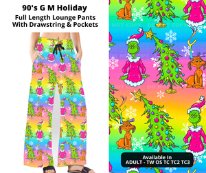 Grinch Holiday Christmas Lounge Pant Pant