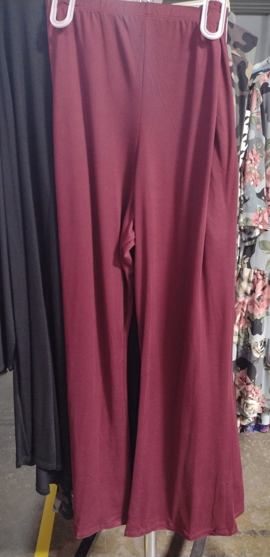 PSFU Burgundy Flare Pant Pants