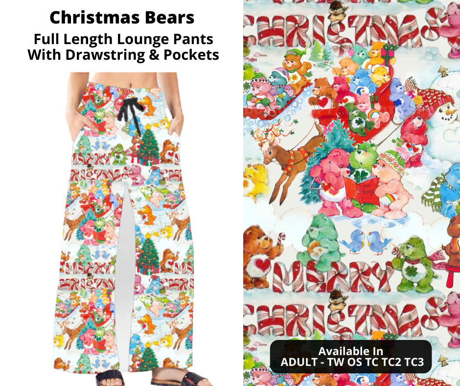 Christmas Carebear Holiday Lounge Pant Pants