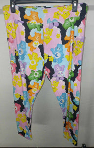 Carebear and Stars Full Length Legging Leggings w Pockets